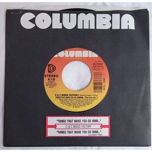 C+C Music Factory Freedom Williams 45 Vinyl Things That Make You Go Hmmmm... M-